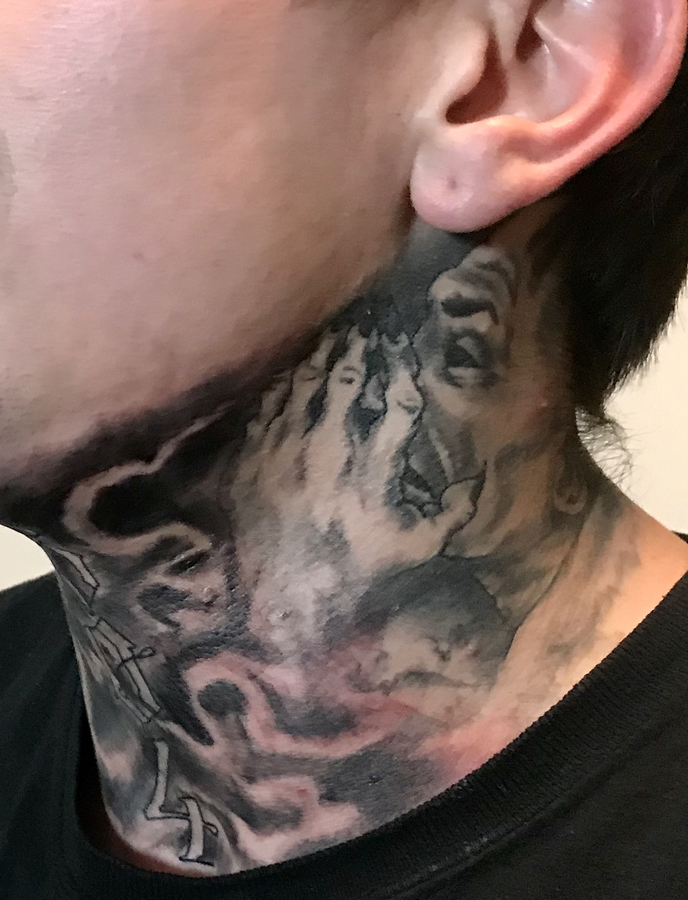 Angel Whispering Tattoo